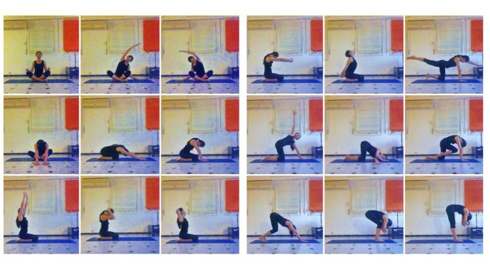 Yoga du matin postures de yoga asanas
